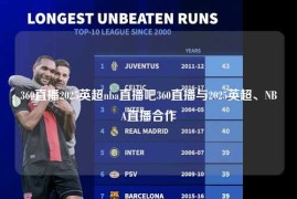 360直播2025英超nba直播吧360直播与2025英超、NBA直播合作