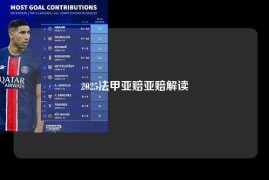 2025法甲亚赔亚赔解读