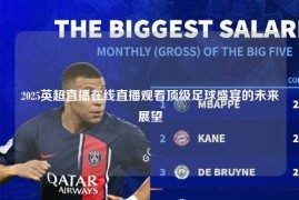 2025英超直播在线直播观看顶级足球盛宴的未来展望