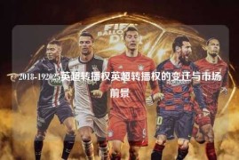2018-192025英超转播权英超转播权的变迁与市场前景