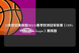 21年欧冠赛程图2023/24赛季欧洲冠军联赛（UEFA Champions League）赛程图