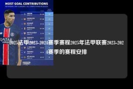 2025法甲2023-2024赛季赛程2025年法甲联赛2023-2024赛季的赛程安排