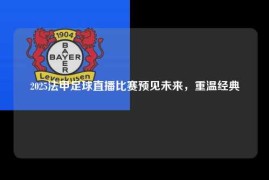 2025法甲足球直播比赛预见未来，重温经典
