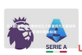 五大联赛官方比赛用球五大联赛官方比赛用球——足球的黄金标准