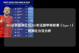 2025法甲预测比分2025年法国甲级联赛（Ligue 1）预测比分及分析