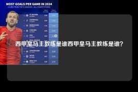 西甲皇马主教练是谁西甲皇马主教练是谁？