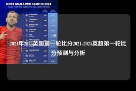 2021年2025英超第一轮比分2021-2025英超第一轮比分预测与分析