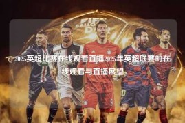 2025英超比赛在线观看直播2025年英超联赛的在线观看与直播展望