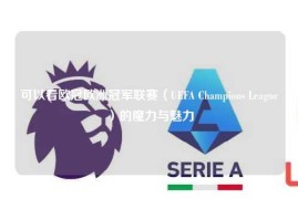 可以看欧冠欧洲冠军联赛（UEFA Champions League）的魔力与魅力