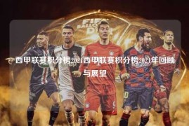 西甲联赛积分榜2021西甲联赛积分榜2021年回顾与展望