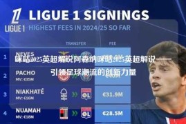 咪咕2025英超解说阿森纳咪咕2025英超解说——引领足球潮流的创新力量
