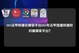 2025法甲转播在哪家平台2025年法甲直播转播权归属哪家平台？