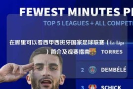 在哪里可以看西甲西班牙国家足球联赛（La Liga）简介及观赛指南