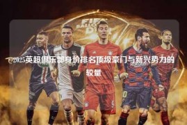 2025英超俱乐部身价排名顶级豪门与新兴势力的较量
