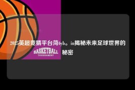2025英超竞猜平台菏6yb。in揭秘未来足球世界的秘密