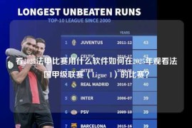 看2025法甲比赛用什么软件如何在2025年观看法国甲级联赛（Ligue 1）的比赛？