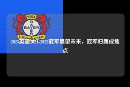2025英超2021-2022冠军展望未来，冠军归属成焦点