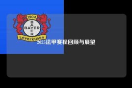 2025法甲赛程回顾与展望