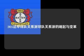 2025法甲球队关系派球队关系派的崛起与变革