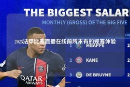 2025法甲比赛直播在线前所未有的观赛体验