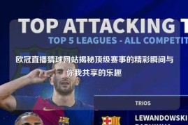 欧冠直播猜球网站揭秘顶级赛事的精彩瞬间与你我共享的乐趣