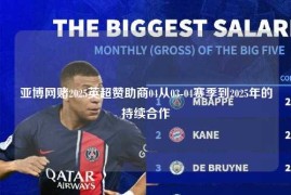 亚博网赌2025英超赞助商04从03-04赛季到2025年的持续合作
