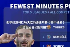 西甲硅油可以每天吃吗西亚尔特（西甲硅油）是否适合长期食用？