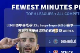 UED888西甲赫塔菲UEFA Europa League 2023-24赛季西班牙西甲赫塔菲的辉煌表现