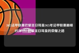 2025法甲联赛巴黎圣日耳曼2025年法甲联赛巅峰对决——巴黎圣日耳曼的荣耀之路