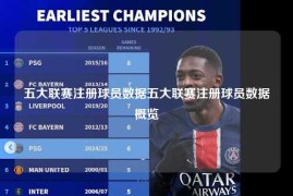 五大联赛注册球员数据五大联赛注册球员数据概览