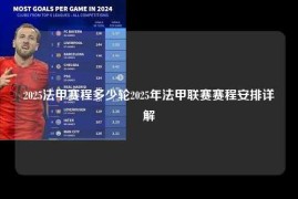 2025法甲赛程多少轮2025年法甲联赛赛程安排详解
