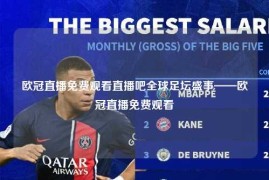 欧冠直播免费观看直播吧全球足坛盛事——欧冠直播免费观看