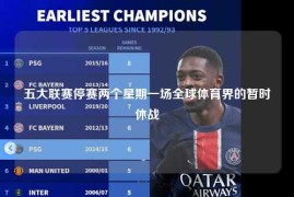 五大联赛停赛两个星期一场全球体育界的暂时休战