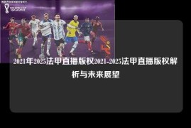 2021年2025法甲直播版权2021-2025法甲直播版权解析与未来展望