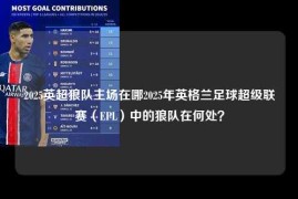 2025英超狼队主场在哪2025年英格兰足球超级联赛（EPL）中的狼队在何处？
