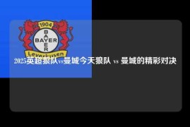 2025英超狼队vs曼城今天狼队 vs 曼城的精彩对决