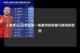 上赛季2025法甲冠军一场激烈的较量与胜利的喜悦