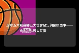 足球五大联赛哪五大世界足坛的顶级盛事——五大联赛