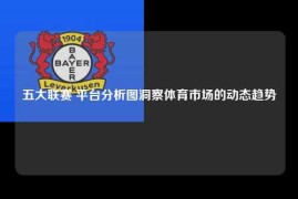 五大联赛 平台分析图洞察体育市场的动态趋势
