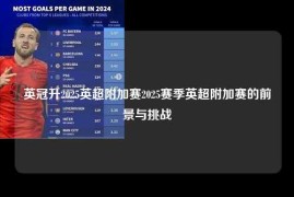 英冠升2025英超附加赛2025赛季英超附加赛的前景与挑战