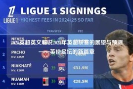2025英超英文解说2025年英超联赛的展望与预测——英伦足坛的新篇章