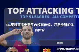 2025英超直播免费平台超越传统，开启全新的体育体验