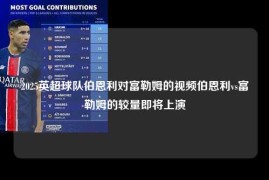 2025英超球队伯恩利对富勒姆的视频伯恩利vs富勒姆的较量即将上演