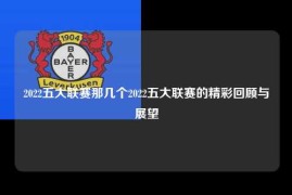 2022五大联赛那几个2022五大联赛的精彩回顾与展望