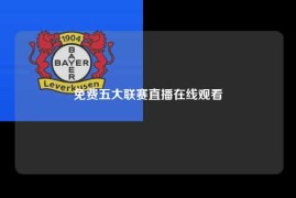 免费五大联赛直播在线观看