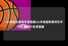 2025英超在哪看免费直播2025年英超联赛将在中国进行免费直播