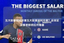 五大联赛何时开赛五大联赛何时开赛？全球足球赛季即将拉开帷幕