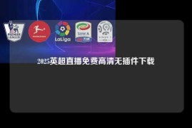 2025英超直播免费高清无插件下载