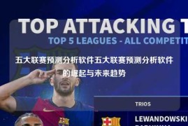五大联赛预测分析软件五大联赛预测分析软件的崛起与未来趋势