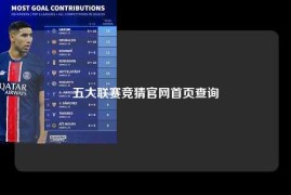 五大联赛竞猜官网首页查询